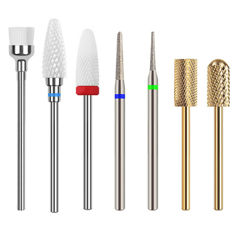 monika nails professional Nail-Tungsten Steel Alloy Grinding Head Set Grind X9T5