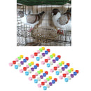 100Pcs Poultry Chick Chicken Duck Automated Management Chip Leg Foot Ring