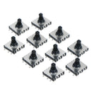 10x 5 five way switch 10 * 10 * 9mm multi direction switch touch reset button 3C