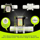 12V Electric Solenoid Valve Magnetic Air Inlet Flow 1/2" Thread L4M4 K7T3 R K2O9