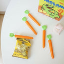 5Pcs Radish Sealing Clip Sealing Clamp Snack Bag Clip Plastic Bag Clip HF Hn