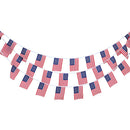 10m   Stars Stripes Party Banner 30 Flags Bunting Garland Outdoor
