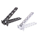 2PCS Camping Pan Pot Clamp Clip Hand Gripper Lifter Tableware Accessories