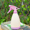 400ml Plastic Hairdressing Spray Bottle Blow Can Plant Flower Water Beige