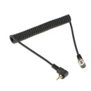 2.5mm Wire Cameras PC Sync Trigger Lock Cable Screw To Male Flash Plug Jack