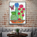 5D DIY Special Shaped Diamond Painting Cactus Cross Stitch Mosaic Craft Kit