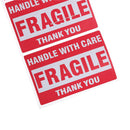 500Pcs/Roll Fragile  Mailing Handle with Care Stickers 2*3 " 51 x 76mmME