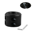 Black Universal Rubber Winch Cable Hook Stopper Line Saver For ATV UTV HKO