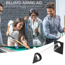 Billiards Exerciser Pool Game Black Eight-Bar Rod Aiming Practice Trainer