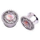 1PC Ear Gauges Ear Plugs Tunnels Stainless Steel Ear Stretching Jewelry