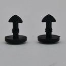 2pcs Bumper Tow Fastener Clip Towing Eye ABS For