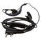 1.5m Earpiece Mic Dual PTT Earphone Headset For  BF UV-82 82L UV-89