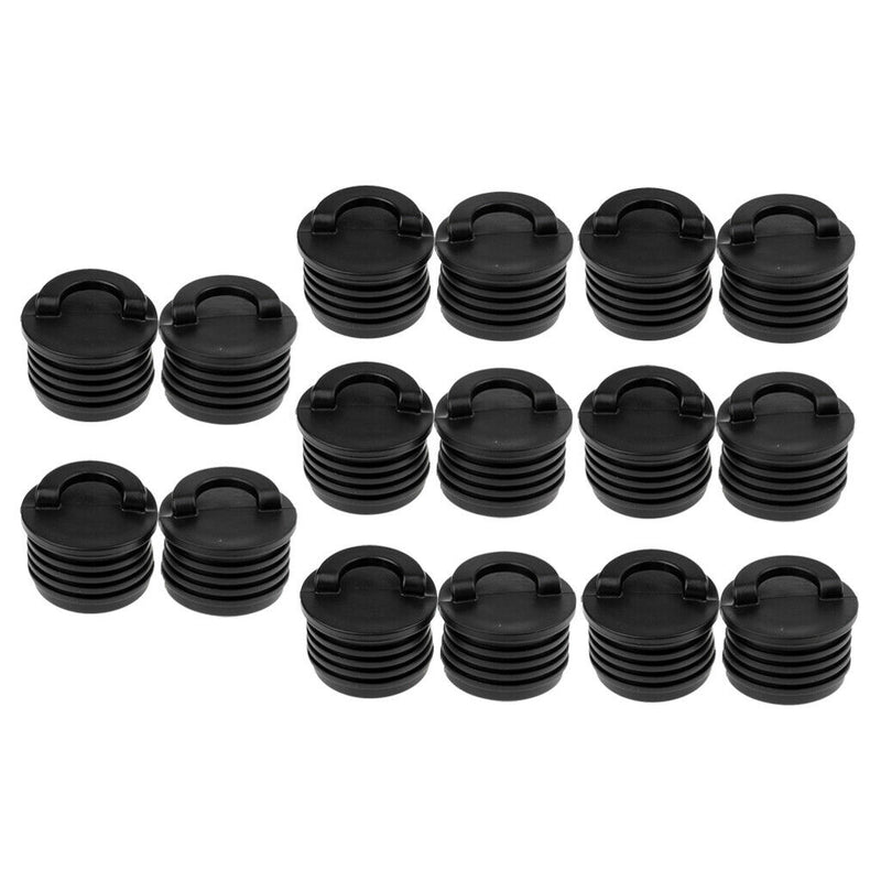 16 PIECE MARINE BOAT SCUPPER STOPPER BUNGS PLUGS FOR CANOE YACHT RAFT DINGHY