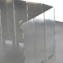 Folding Camping Stove Windscreen 10 Plates Stove Windshield with Storage Bag