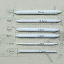 6Pcs White Pastel Charcoal Blender Stump Tortillon Sketch C9M0 Drawing D9E0 E6D3