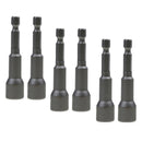 6x Professional 1/4" Hex  Nut Driver Set