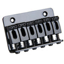 6 Saddle Hardtail Bridge Top Load 65mm Electric Guitar Bridge (Black) Z1O5