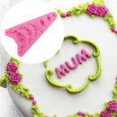 1x Flower&Leaf Lace Silicone Mold Cake Fondant Decoration Baking Tool ME