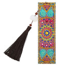 DIY Special Shaped Diamond Painting Leather Bookmark Tassel Book Marks Gift