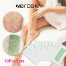 10X Natural Strips Kit Wax Hair Removal Waxing Sheets Beauty Skin Care Ladies