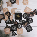 English blessings creative hand account decoration DIY stickers 5 piSEAU