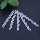5pcs Bike Brake Cable Protector Anti-friction Bike Line Wrap(Transparent)