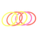 5pcs Toss Rings Circle Hoopla Game Fun Throw to Hook Kids Children Toys OZ