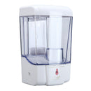 700ML Wall-Mounted Automatic Touchless IR Public Hand Soap Shampoo Dispenser
