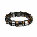 Couple Bracelets stone Magnetic Black Gallstones Elastic Bracelet Jewelry
