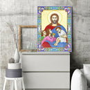 5D DIY Special Shaped Diamond Painting Religious Embroidery Kit Home Decor