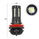 2 PCS H8/H11-2016-66SMD LED 12V Auto Car Fog Light Headlight Bulbs