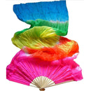 2015 Fashion Hand Made Belly Dance Dancing Silk Bamboo Long Fans1.8m S Gw