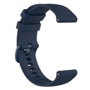 22mm Silicone Wristband for Huawei Watch GT2 42mm/GT 46mm/42mm (Navy Blue) A