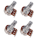 Metric Full Size 18mm Split Shaft Pots A50K & B50K Guitar Potentiometers, 4