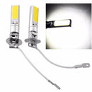 2Pcs H3 COB LED Bright Xenon White 6000K Car Auto Fog Light Lamp Bulb 12V New