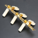 Classical Guitar String Button Three Connections Tuning Pegs A