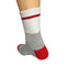 Print Men Women Christmas Combed Cotton Breathable Long Socks (Red) A#S