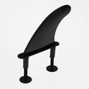 3Pcs Sool Beginner Soft Top Surf Fin & 6 Fins Screws For Surfboard Softboard