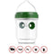 1 Pcs Wasp Trap Catcher Life Outdoor Solar Powered Trap With Ultraviolet LE
