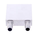 1Pc 40 x 40 CM Aluminium Water Cooling Heatsink Block Waterblock Liquid CooSEAU