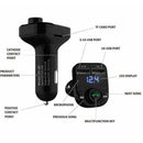 Handsfree Call Car Charger Wireless Bluetooth FM Transmitter Receiver Radio W7J6