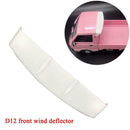 For WPL D12 RC Truck DIY Modified Decoration Car Front Wind Deflector Baffle