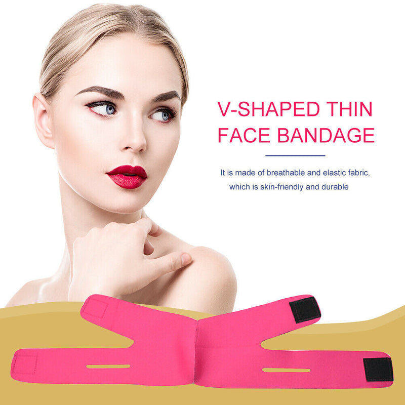 V-Face Shaper Facial Lift Device Correction Strap Band Thin Face Bandages