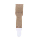1pc Polyester Velvet Toe Overlapping Separator Hallux Valgus Corrector Tool