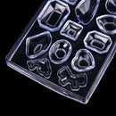 1 Pcs Cabochon Small Silicon Earring Necklace Pendant Mold For Epoxy Jewelr