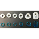 1 Set / 18pcs DIY Assorted Ring Shapes Sugar Craft Silicone Moulds Cake Decor