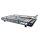 1:10 Scale Metal Roof Rack + Bright LED Light Bar for Axial SCX10 Jeep Wrangler,
