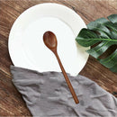6Pcs Wooden Spoon Kitchen Spices Eating Spoons Set