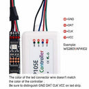 SP105E Wireless Bluetooth Controller APP WS2811 WS2812B WS2801 SK6812 APA10 Y1L6