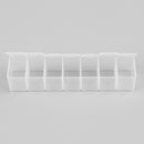 Portable 7 Day Weekly Clear Tablet Pill Box Medicine Holder Splitters hv2n